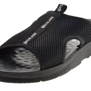 Aerosoft Black Mesh Sandals